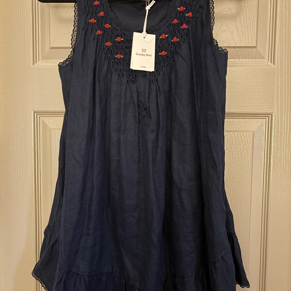 Aritzia Karina Linen dress